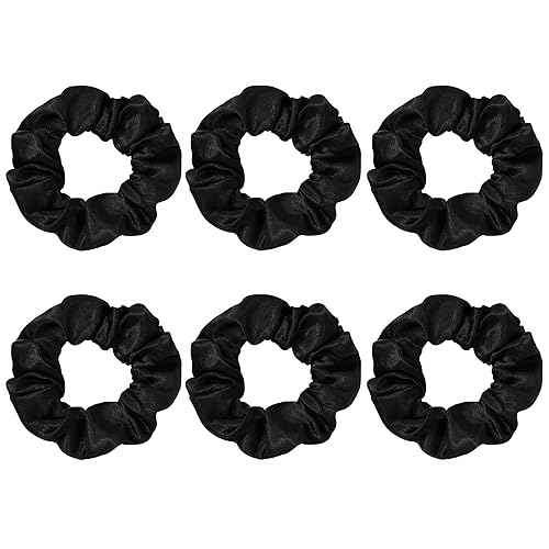Vista 104 de Scrunchies - Bandas elásticas para el cabello, bandas elásticas para el cabello, paquete de accesorios neutros para el cabello, para mujeres y niñas