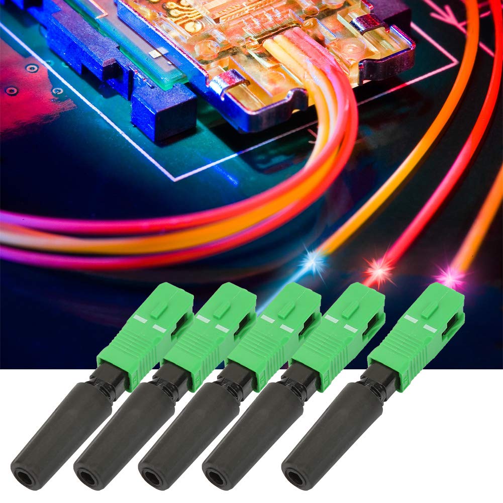 100-teiliger Glasfaser-Stecker, Sc-Glasfaser-Stecker-Set, Glasfaser-Spleißer, Glasfaser-Werkzeug-Set Für FTTH/optische Glasfaser-lokale Netzwerke