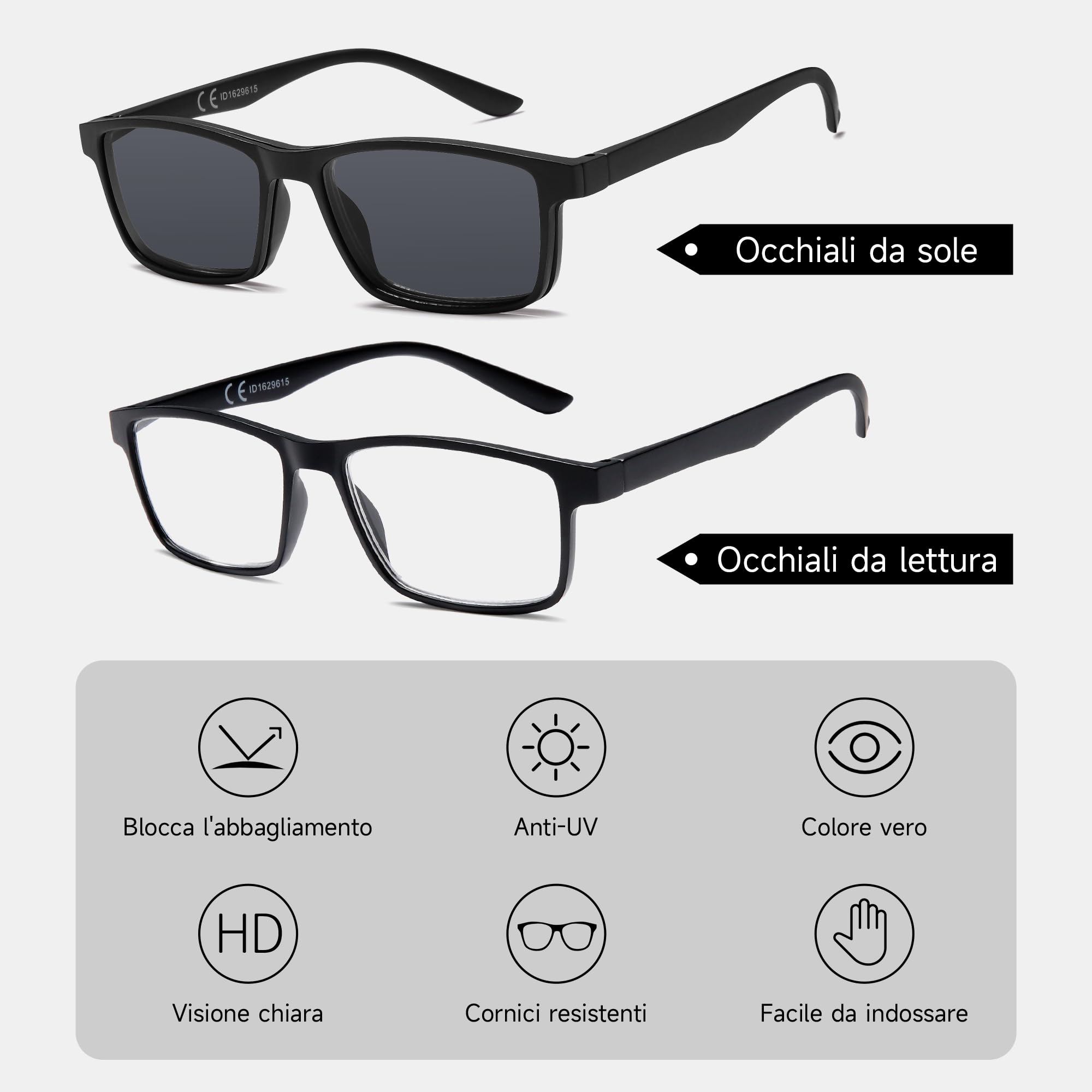 TRIUMPH VISION Occhiali da sole Organizzatore Porta Italia