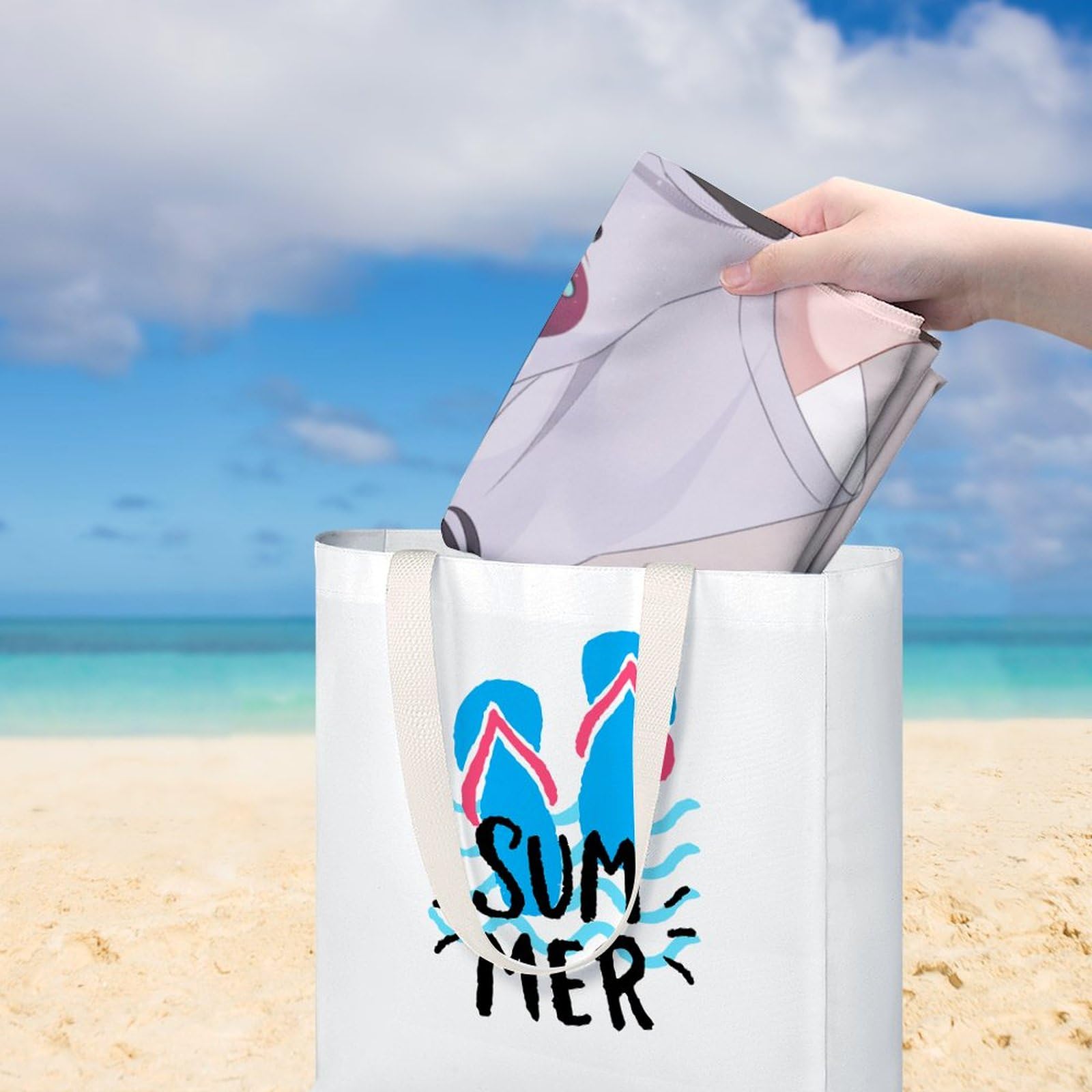 DyDo ブルーアーカイブ　ダイドー　ブルアカ　ビッグタオル　杏山カズサ Amazon｜杏山カズサ ブルーアーカイブ バスタオル 大判 吸水