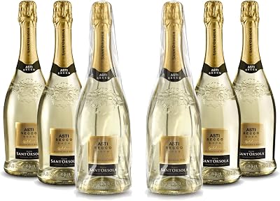 Sant'Orsola Asti Secco Gold D.O.C.G. - Pacco da 6 x 750 ml