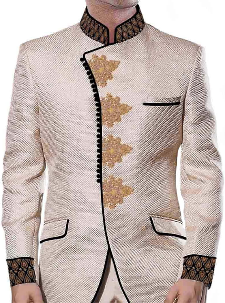 jodhpuri pattern blazer
