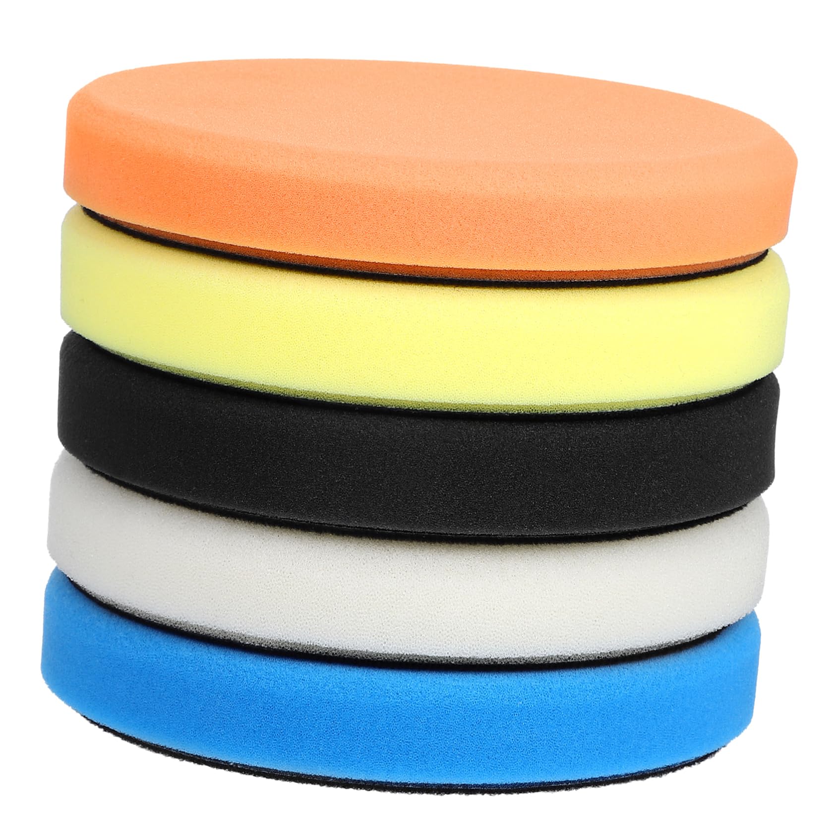 Mikinona 5stücke Polierpads Für Auto Polierpads Zum Polieren Und Wachsen Kompatibel Mit Pufferpolierern Und Bohrmaschinen Für Karosseriereparaturen