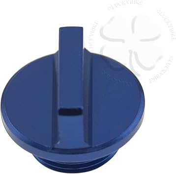 Blue Dexter Engine Oil Cap CNC Aluminum Filler For Suzuki GSXR 600 750 Seal