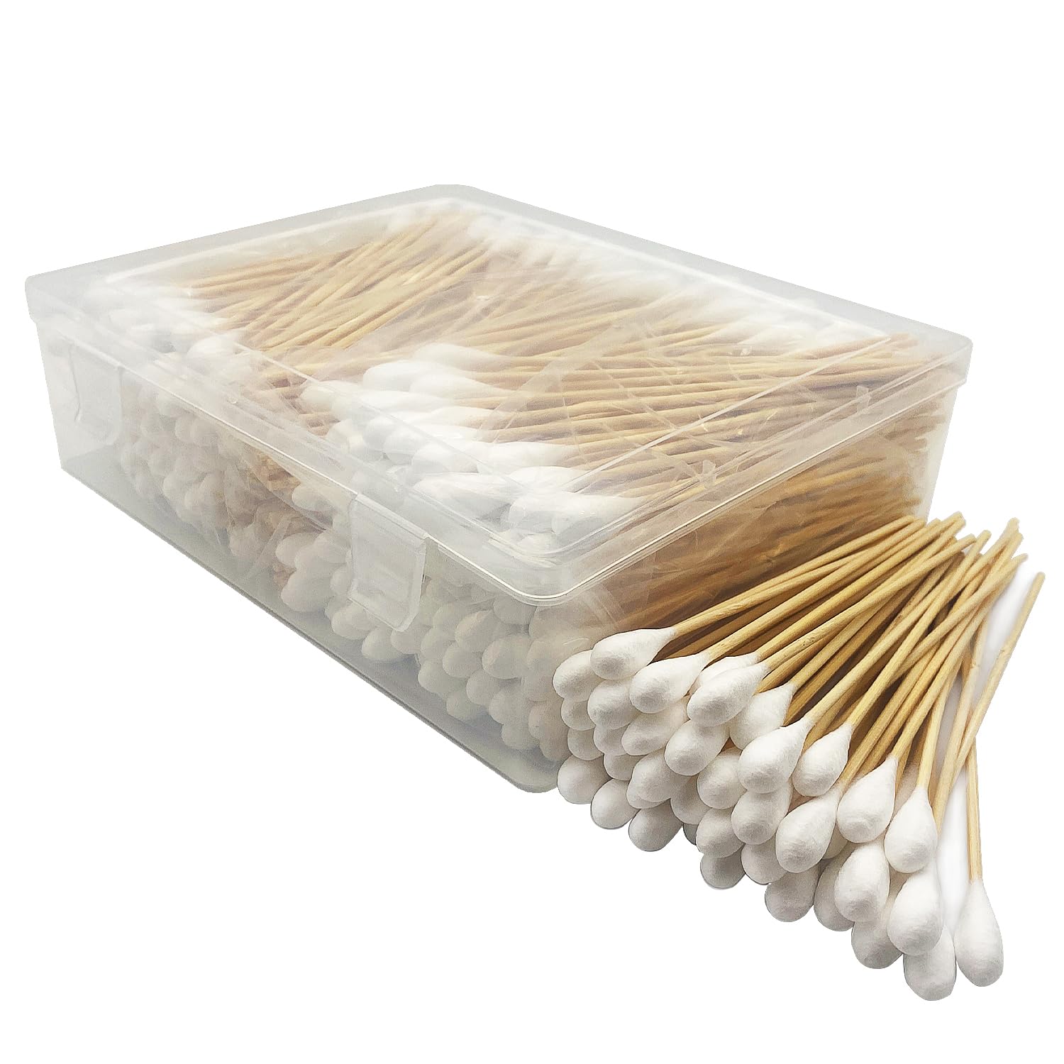 MRCMUCEZ 6 Inch Long Large Size Cotton Swabs 400PCS in - cotton balls and swabs | Mubboo