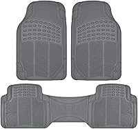 Vista 18 de BDK ProLiner - Alfombrillas para coches, camiones, SUV, 3 piezas, alfombrillas para todo tipo de clima con diseño de ajuste universal, alfombrillas