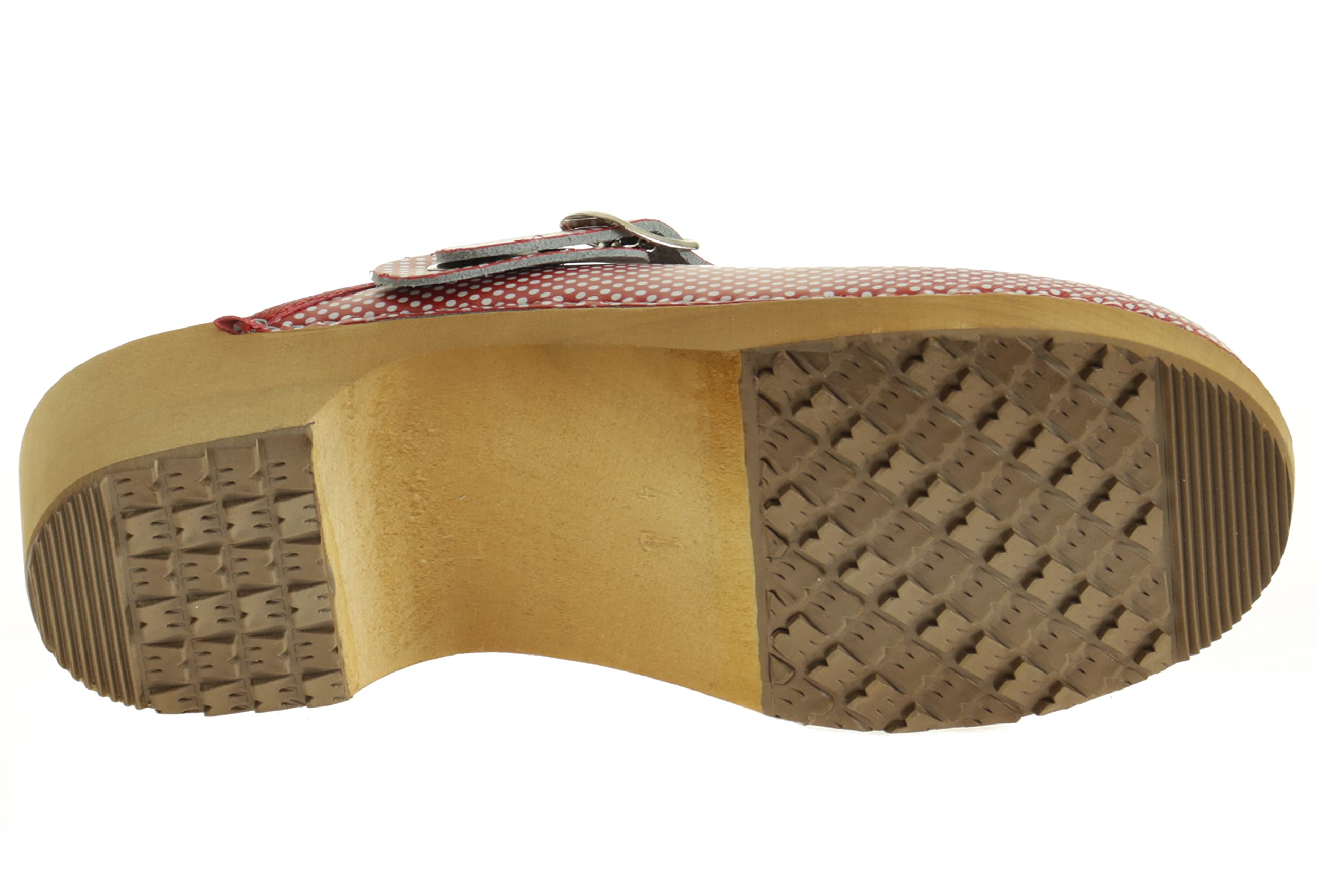 APREGGIO Sabots Femme Cuir Chaussons Faits Main en Bois Pantoufles Douces pour Femmes Confortables Semelle Solide - 36/41 EU