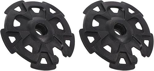 PATIKIL Accesorios de bastón de senderismo de 3.54 pulgadas, 2 cestas de montaña extraíbles, repuesto para escalada de esquí al aire libre