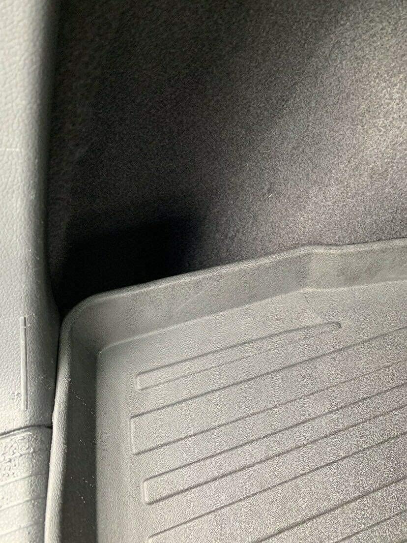 Cargo Liner - Trunk Mat for Volkswagen Golf 2015-2021 – Weather-Resistant Trunk Mats for Cars with Raised Lip – Non-Slip Car Trunk Mat Rubber – Easy to Install – Laser Pre-Cut Design