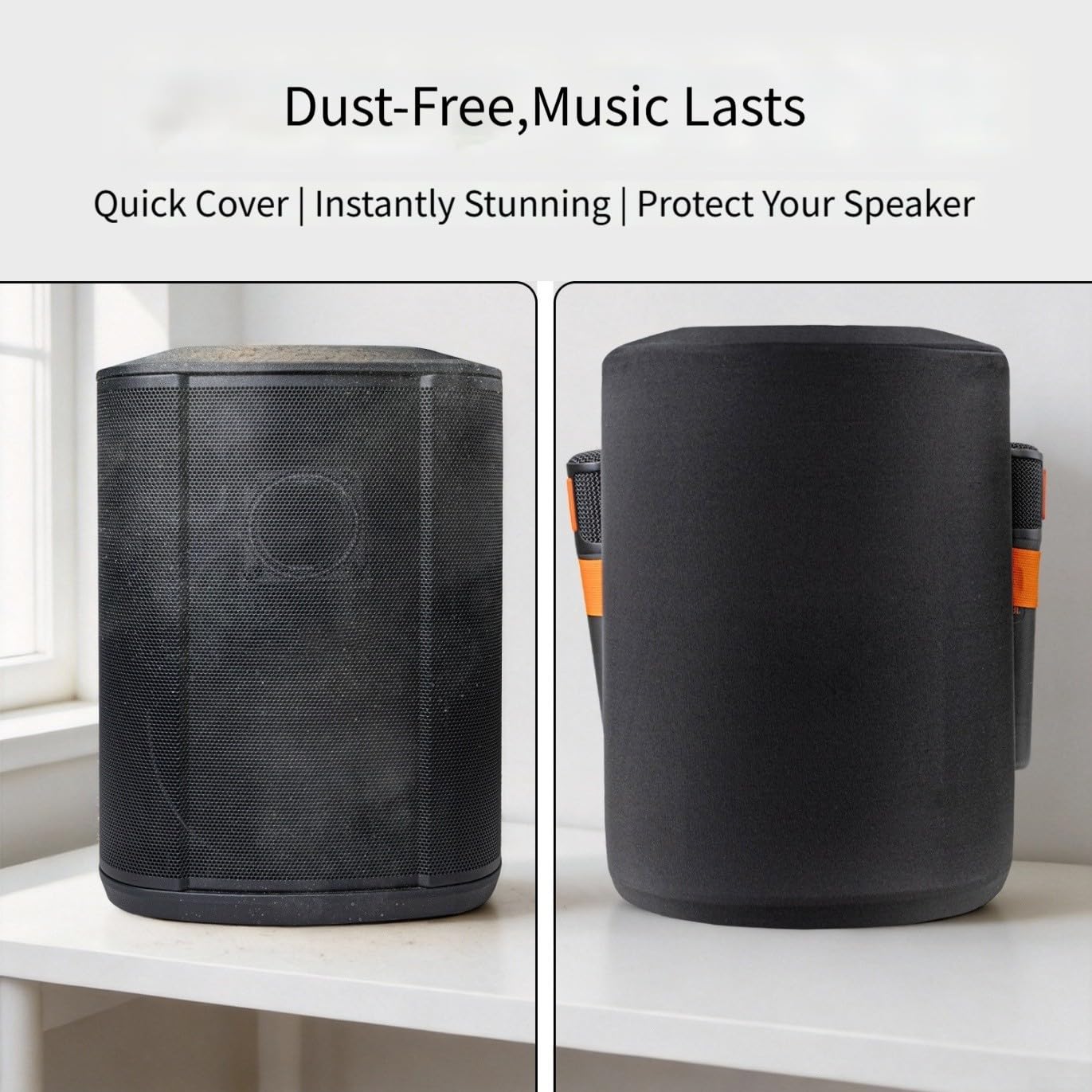per bose S1 Pro+ Copertura antipolvere Altoparlante Custom Fit Soundbar Custodia protettiva Panno di Nylon Scratch per la prova di archiviazione 26x23x33cm