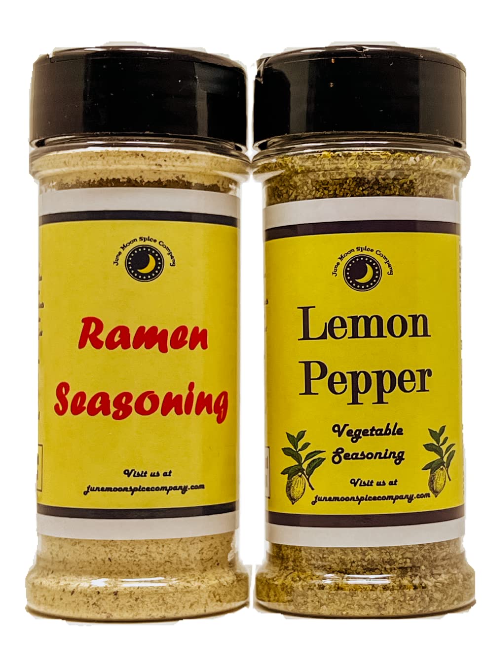 June Moon Spice Company | Bundle | Ramen Seasoning | Lemon Pepper Seasoning | Spice & Seasoning Set | Crafted in Small Batches