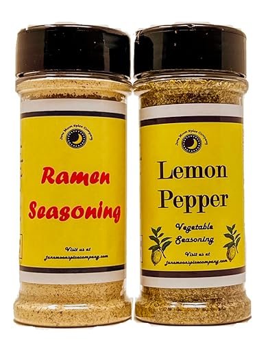 Premium | Paquete de condimentos | Condimento RAMEN | Condimento de pimienta de limón | Fabricado en pequeños lotes