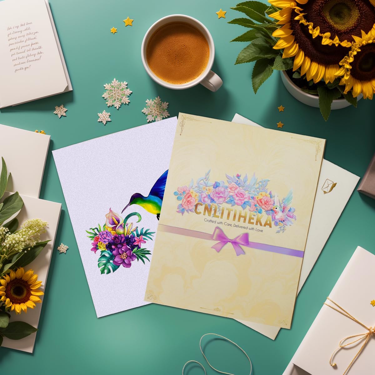 3D Hummingbird Pop Up Cards - Happy Birthday, Father's Day, Anniversary, Valentine's, Thank You - Image 4