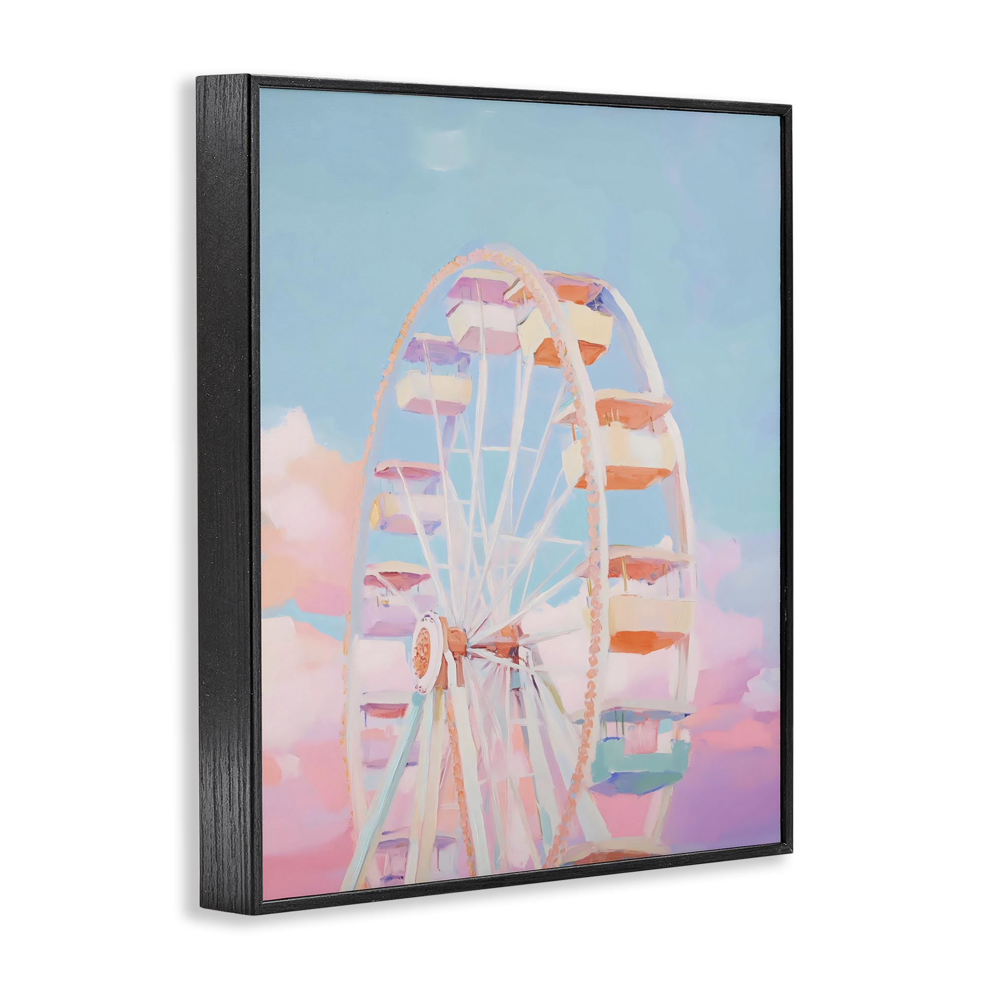 Impresión Giclée enmarcada de 24 x 30 pulgadas, diseño de cielo de carnaval