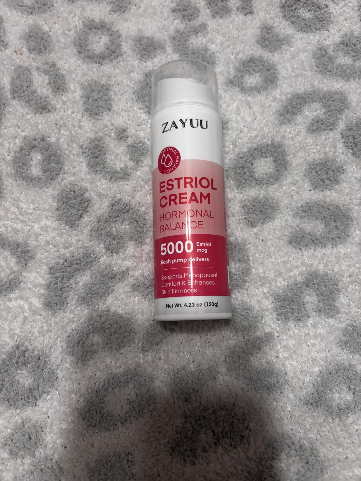 ZAYUU Estriol Face Cream for Women: Hydrating Moisturizer with Wild Yam, Red Clover & Soy Isoflavones – Botanical Skincare for Daily Comfort, Balance & Skin Wellness – 4.23 oz (3-Month Supply)