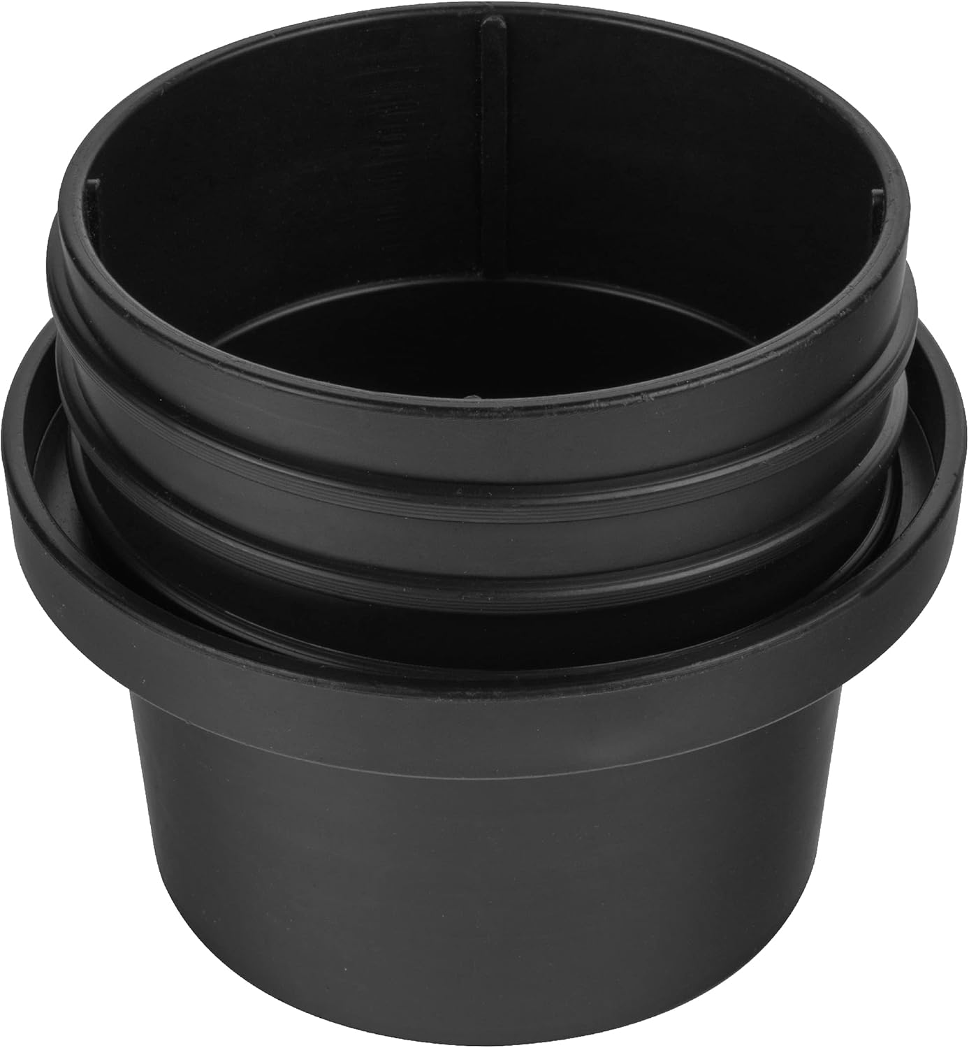 POWERTEC 70193 Screw End Quick Coupler for 4” Hose – Left-Hand Threaded Adapter