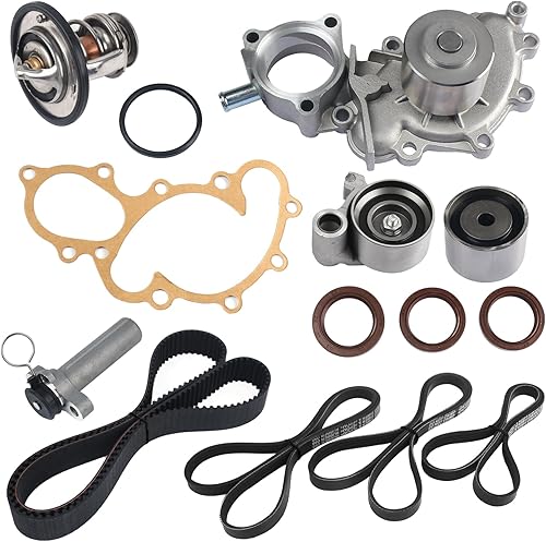 Autoround Kit de correa de distribución con bomba de agua compatible con Toyota Tacoma 1995-2004Tundra 2000-20044Runner 1996-2002T100 1995-1998 3.4L