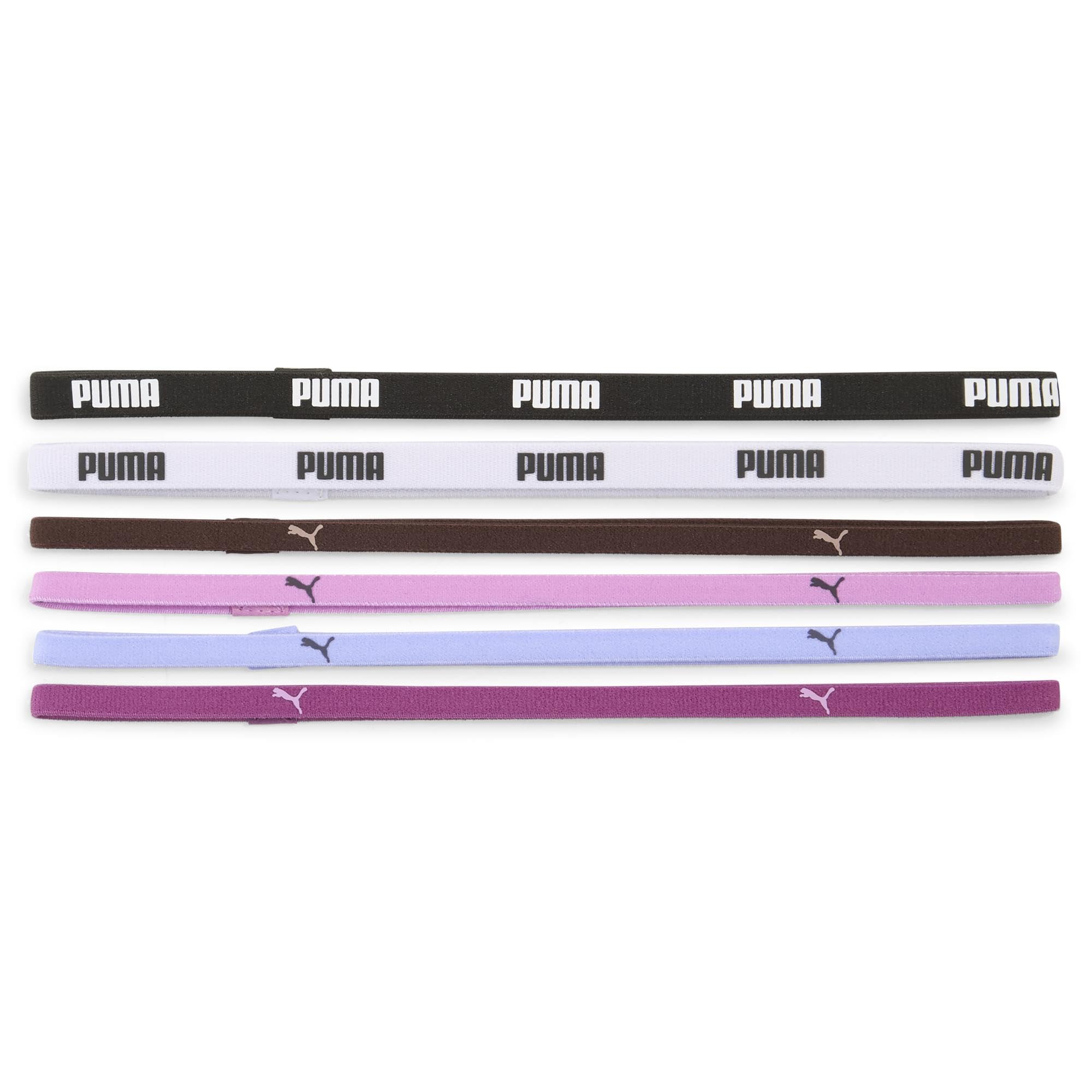PUMA TR ESS Hairbands Kadın Saç Bandı, Lavender-Orchid-Plum Wine, Tek Beden