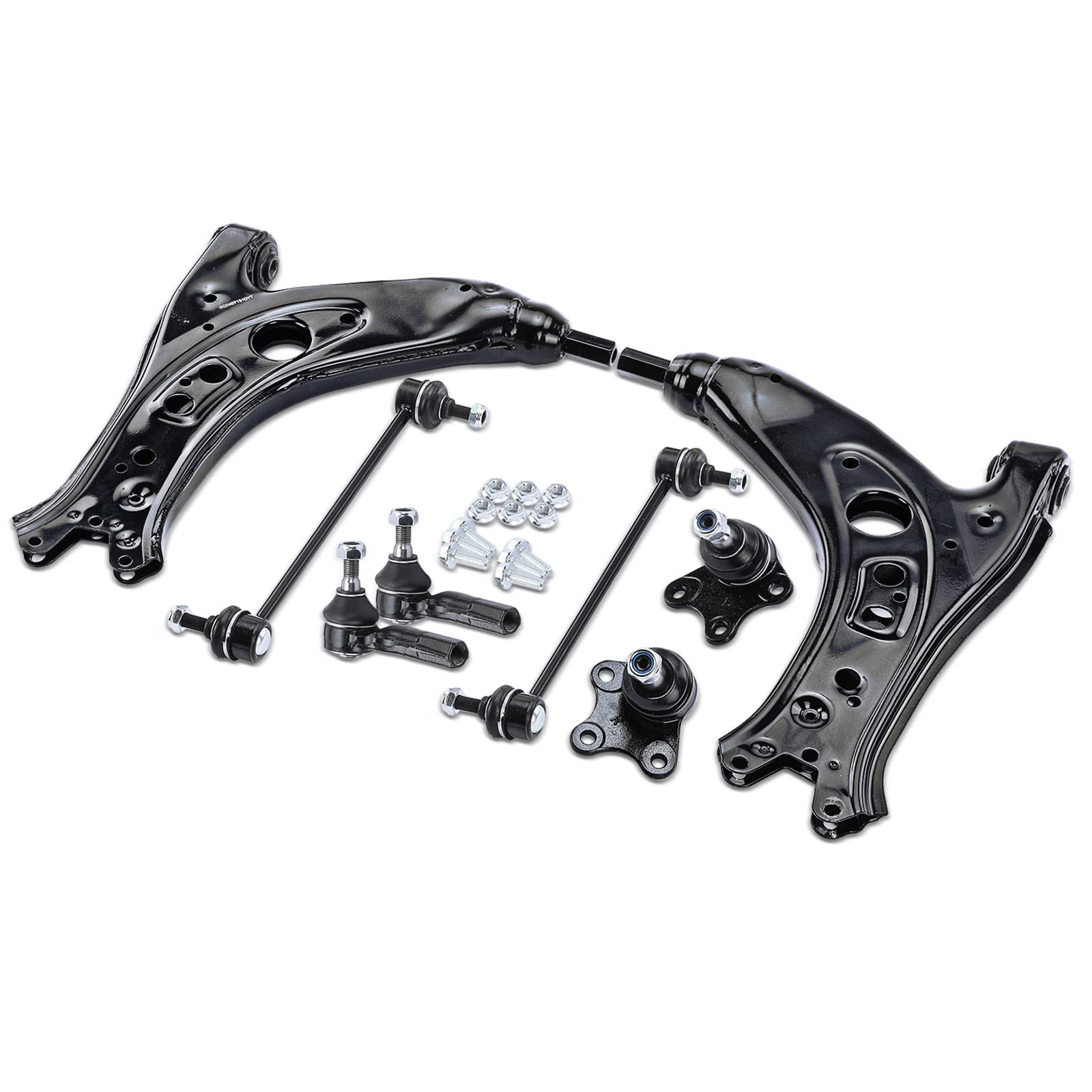 Frankberg Kit de Bras de Suspension Essieu Avant Gauche Droite