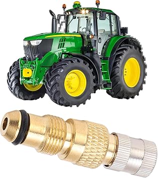 Tractor Air Liquid Brass Valve Stem Replacement with HeavyDuty Core Housings for Safe Driving for Tractor Enthusiasts