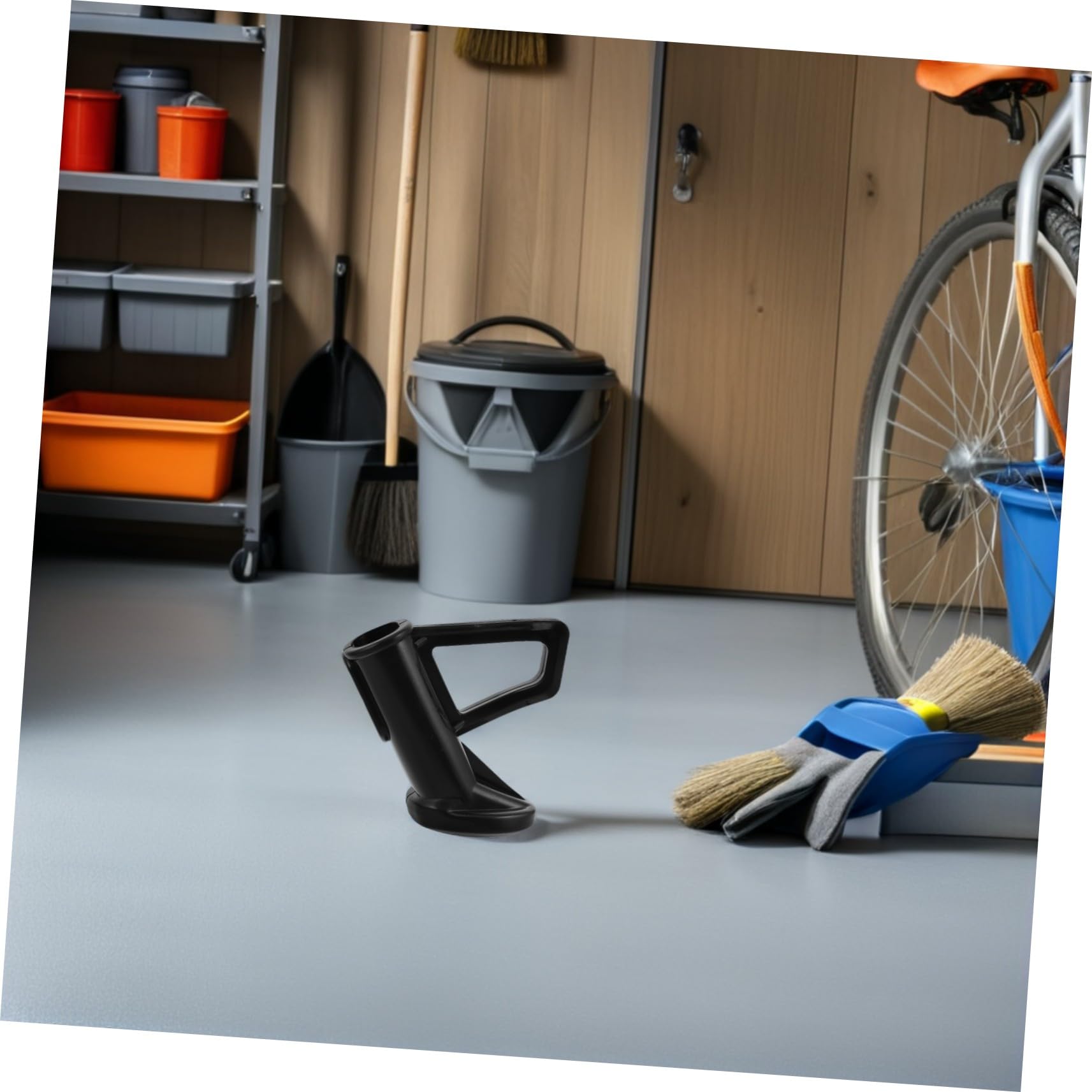 Copripiede Cavalletto per Monopattino Elettrico Nero 20 Pezzi | Plastica Antiscivolo, Compatibilità, per Base Laterale di Parcheggio in Uso Quotidiano