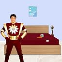 GADDA CO 100% Waterproof Premium Cotton Feel Mattress Protector for King Size | Breathable & Hypoallergenic King Size Mattress Protector | Ultra Soft Fitted Bed Cover (6x6 Ft | 72x72 Inch), Maroon gallery image