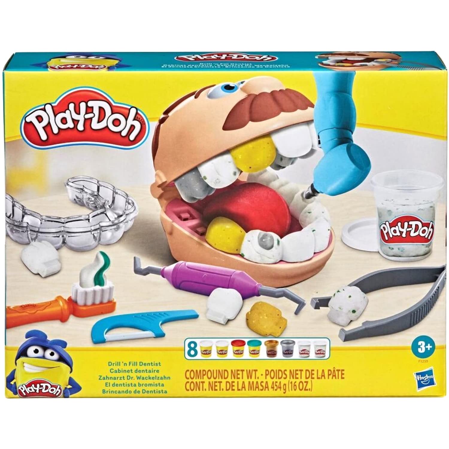 Hasbro Playdoh Top Tandarts