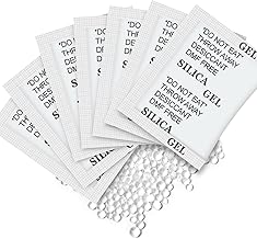 Weriirew Pack De 60 Sachets DéShydratants D'Humidité Silica Ge, Sacs Absorbants D'Humidité Non Toxiques pour VêTements, Aliments, PièCes Et Cuisine (3g / Paquet)