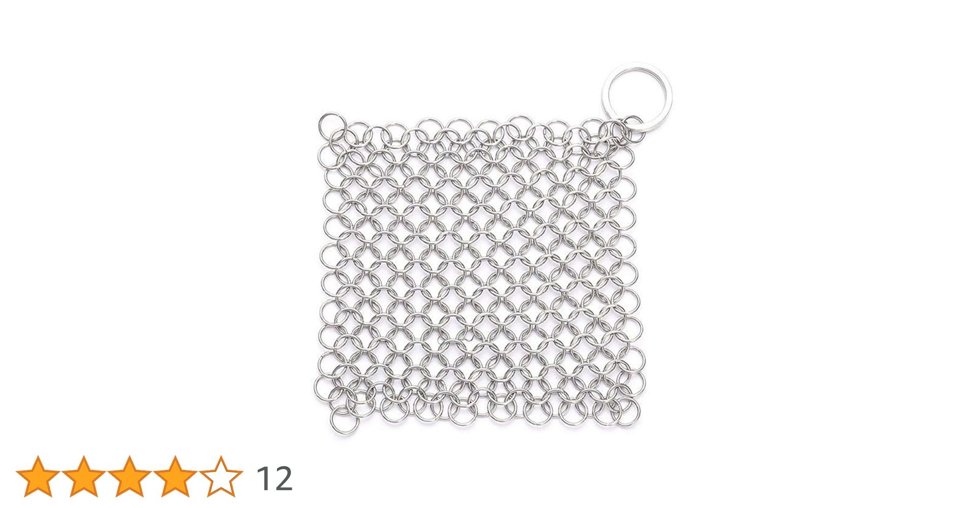 鋳鉄製すり潰し器 Amazon｜鋳鉄クリーナー8 x 8インチ316ステンレス鋼チェーン