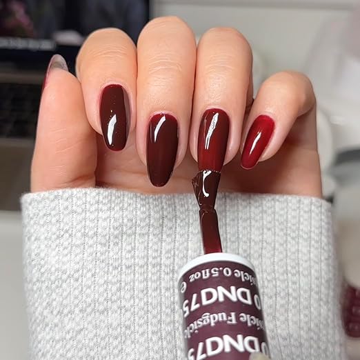 DND Gel Polish Set, Brown Collection, UV/LED GelPolish y Air Dry Nail Lacquer, Matching Chip-Free Polish Duo, 0.5 Fl Oz Cada miniatura 8