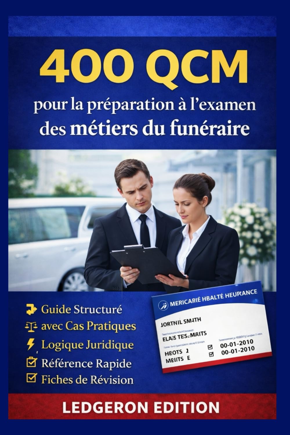 400 QCM pour la préparation à l’examen des métiers du funéraire: Guide Structuré avec Cas Pratiques, Logique Juridique, Référence Rapide et Fiches de Révision (Guides d’Examen Pratiques Pas à Pas)
