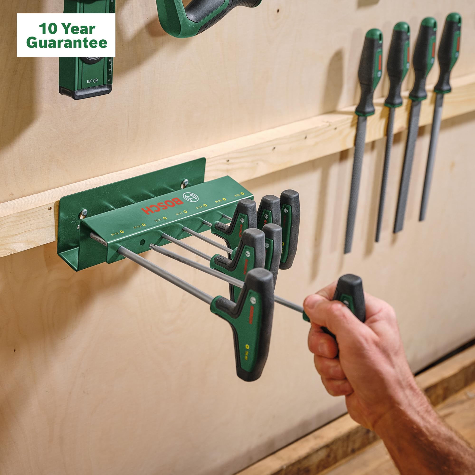 Bosch Set di cacciaviti Torx con impugnatura a T, 7 pezzi (accessorio per utensili manuali)