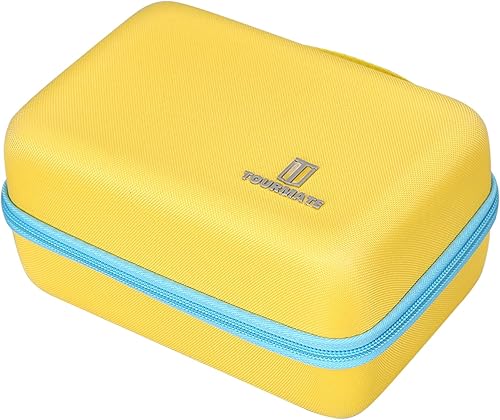 Estuche rígido de almacenamiento para bloques de lectura de madera Coogam, solo funda