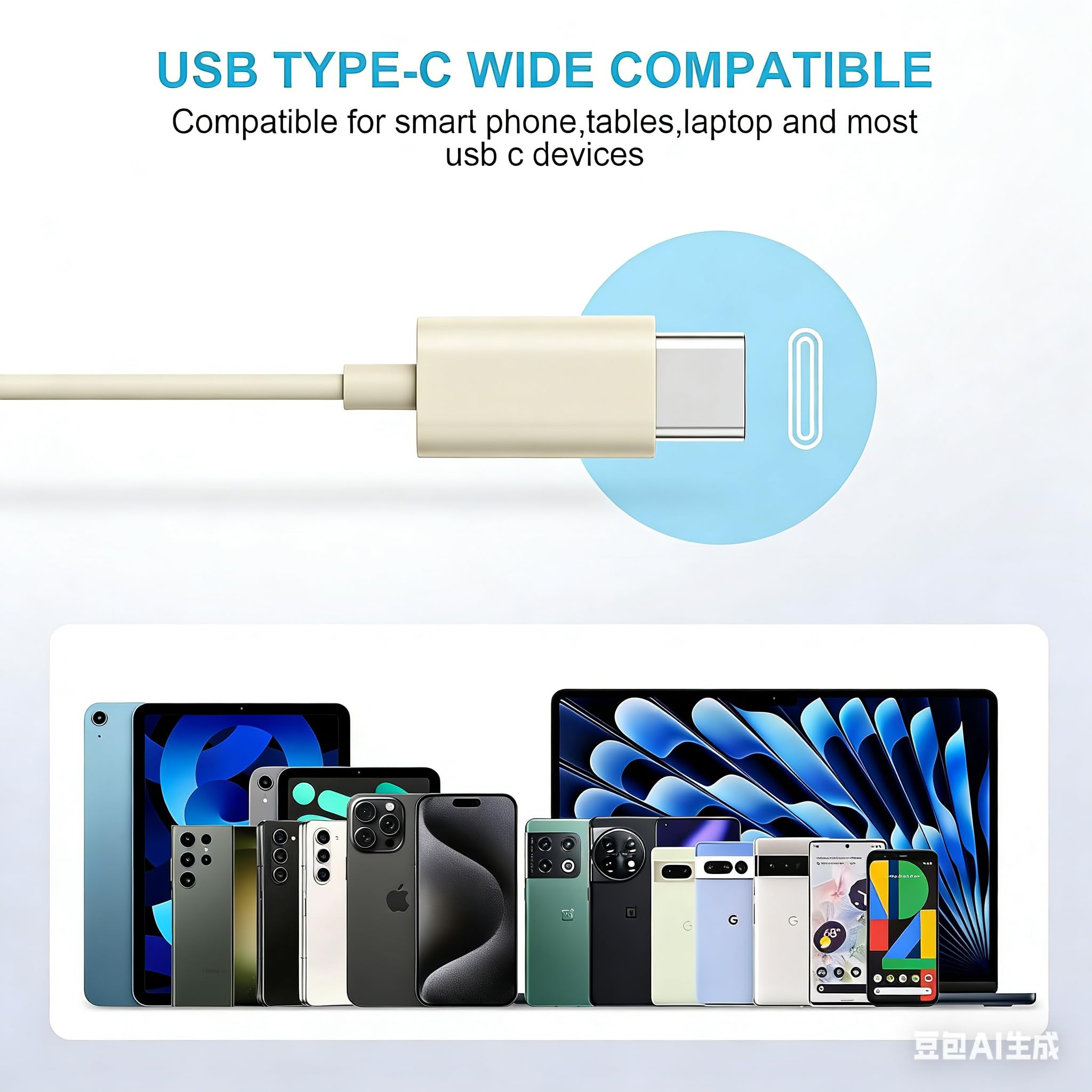 Lot de 2 écouteurs USB C pour iPhone 17/16/15 - Écouteurs filaires USB C avec micro et télécommande, suppression du bruit pour 17/16/15 Plus/Air/Pro, Galaxy S25/S24/S23/S22/Ultra Note 10/20, Pixel 7/6