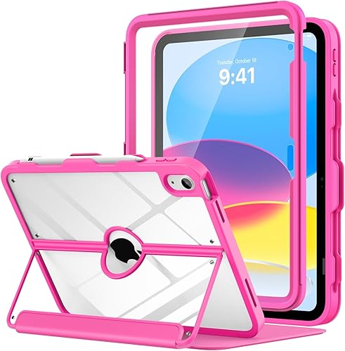 Miniatura 39 de MoKo Funda para iPad de 11 pulgadas (A16) de 11ª generación 2025/iPad de 10ª generación con soporte para lápices 2022 de 10.9 pulgadas, protector