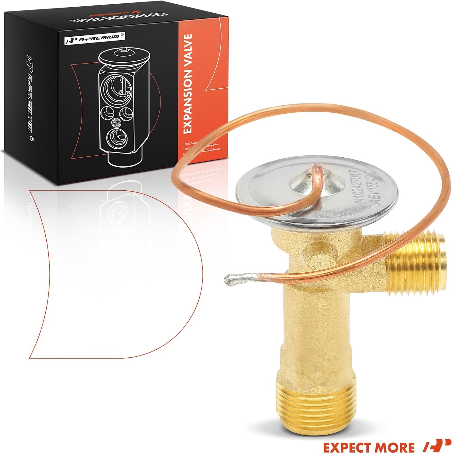 A-Premium A/C Expansion Valve Compatible with Dodge Grand Caravan, B150, B250, B350, B3500 & Chrysler Town & Country & Acura Integra & Ford Festiva & Honda Prelude & Hyundai Excel & Mitsubishi Precis