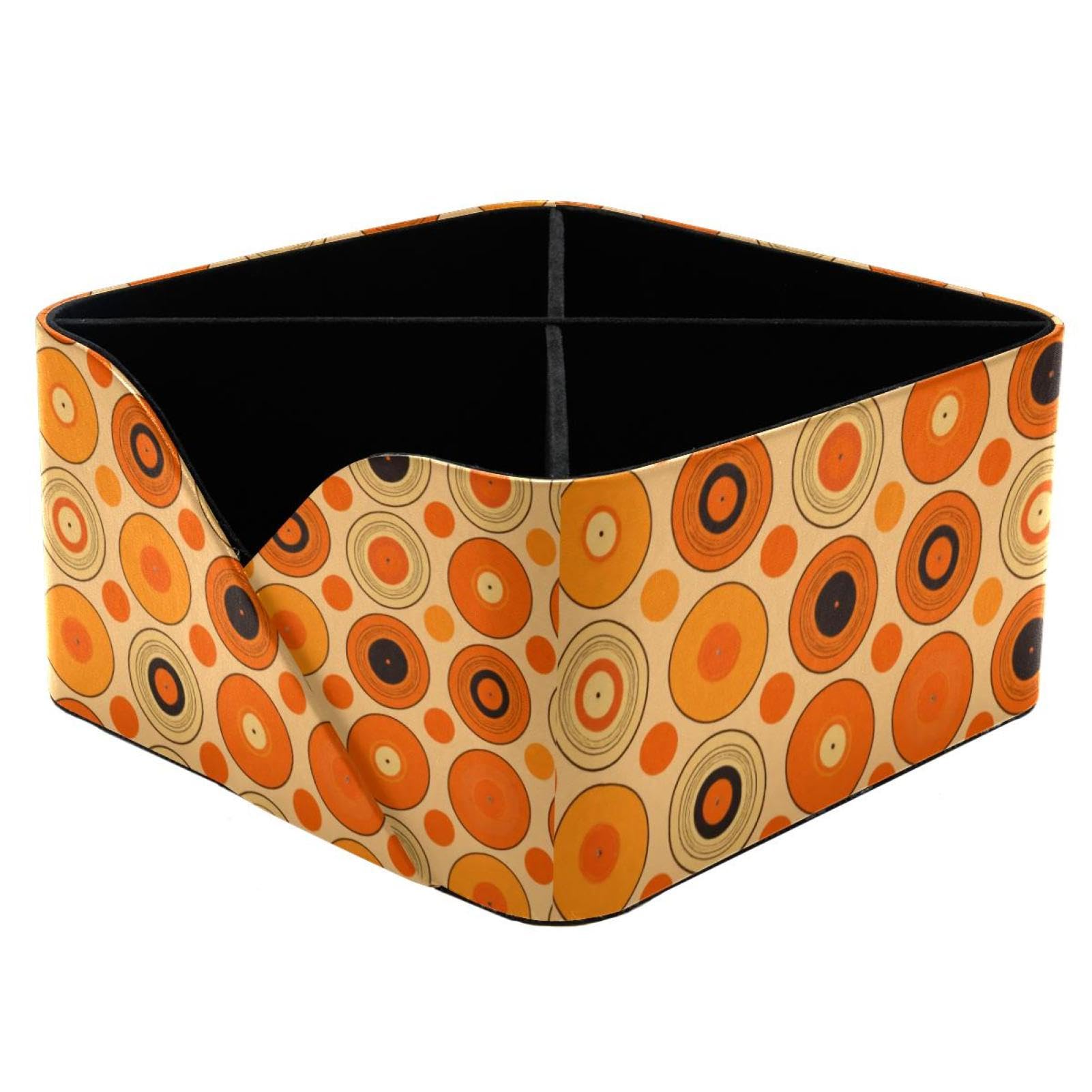 Organiseur de bureau pour papeterie style pop orange pour sublimer votre espace télétravail