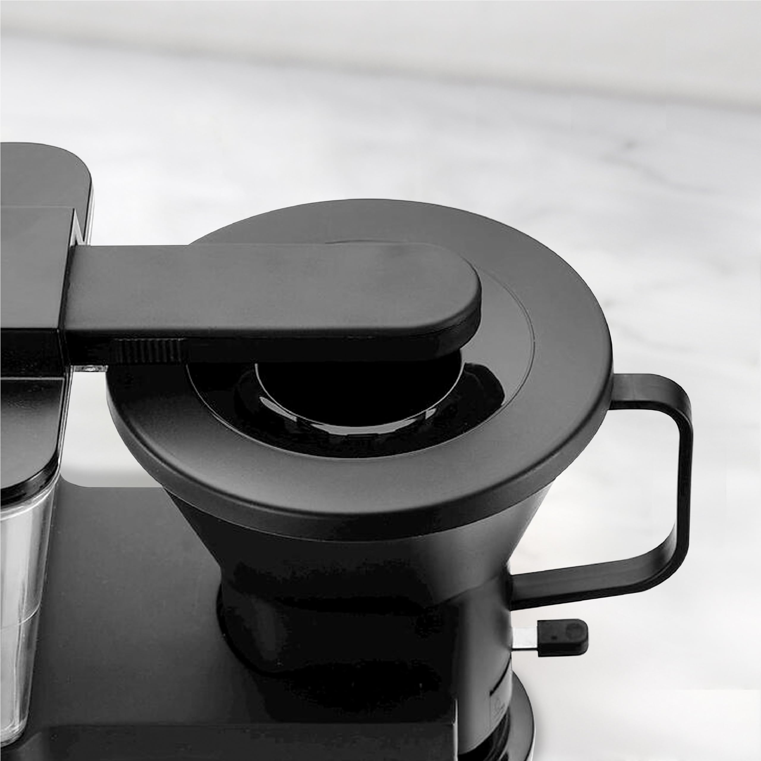 Cafetière Masterbrew - cafetière Café filtre - Avec fonction blooming - Acier inoxydable (Gris)