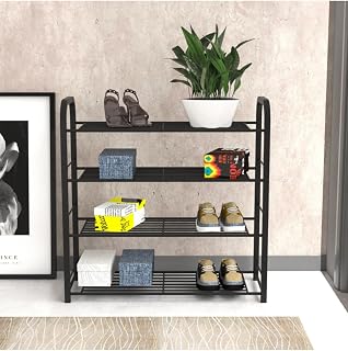 Retohome Metal 4 Katlı Ayakkabılık Ve Çok Amaçlı R