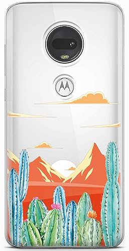 Vista 23 de Mertak Funda para teléfono compatible con Motorola Edge + Moto G9 G8 Plus G7 Play Power Z4 Flexible Aqua Sea Wave Surf Ligero Gaviotas Diseño