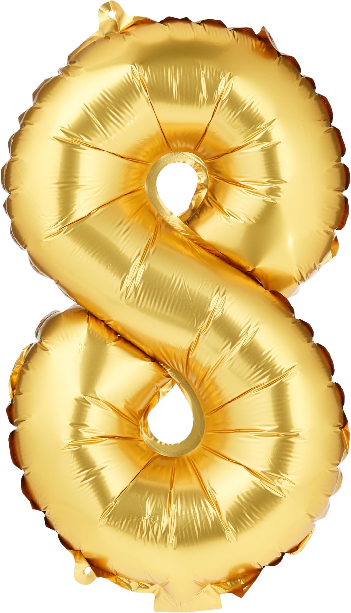 Hema Gold Foil Balloon, Number 8, 30cm