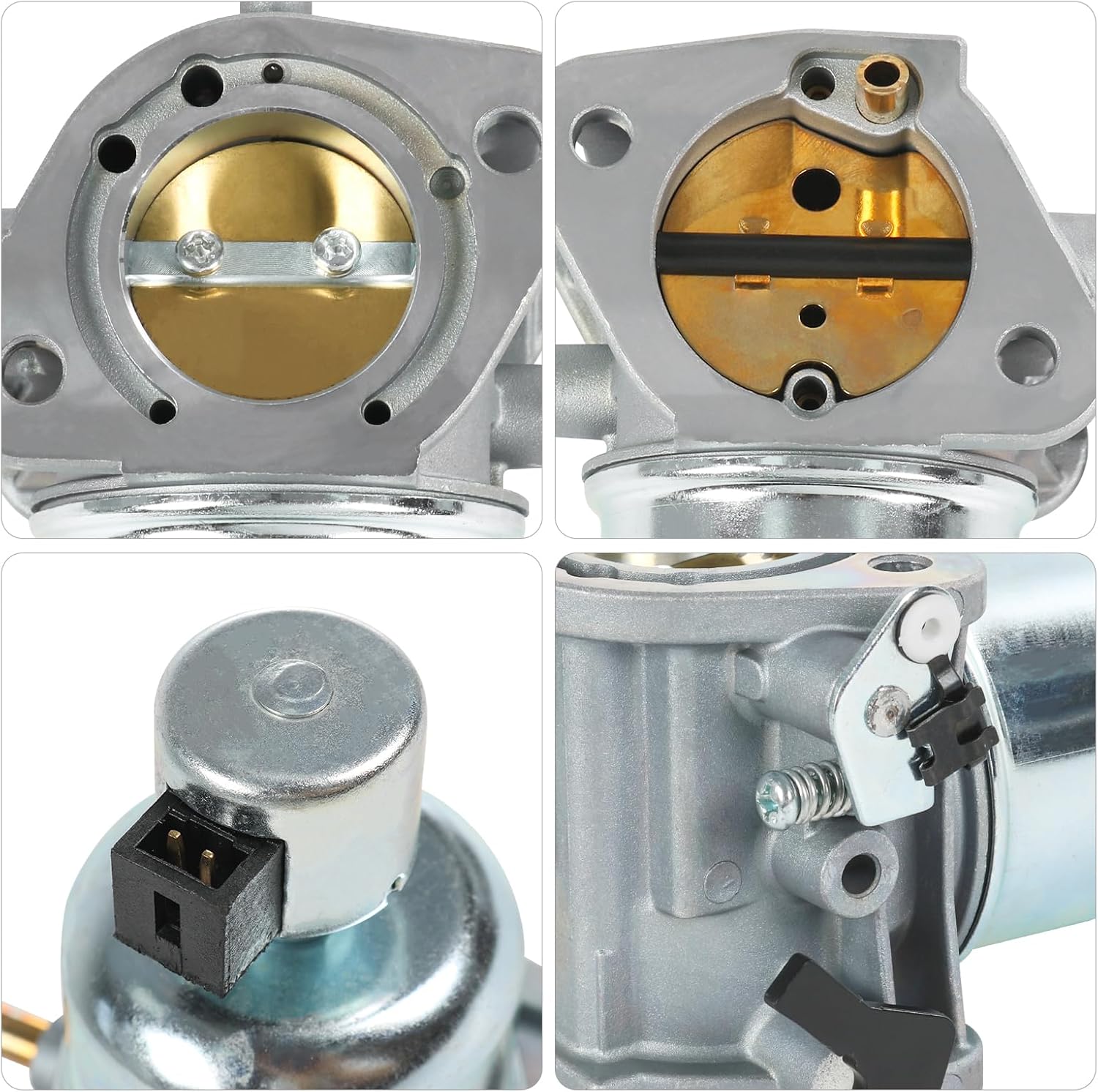 15004-0985 Carburetor Replacement For Kawasaki FR651V FS651V FR691V FS691V Engine, Include Air Filter, Fuel Pump, Replace 15004-0828 15004-0986