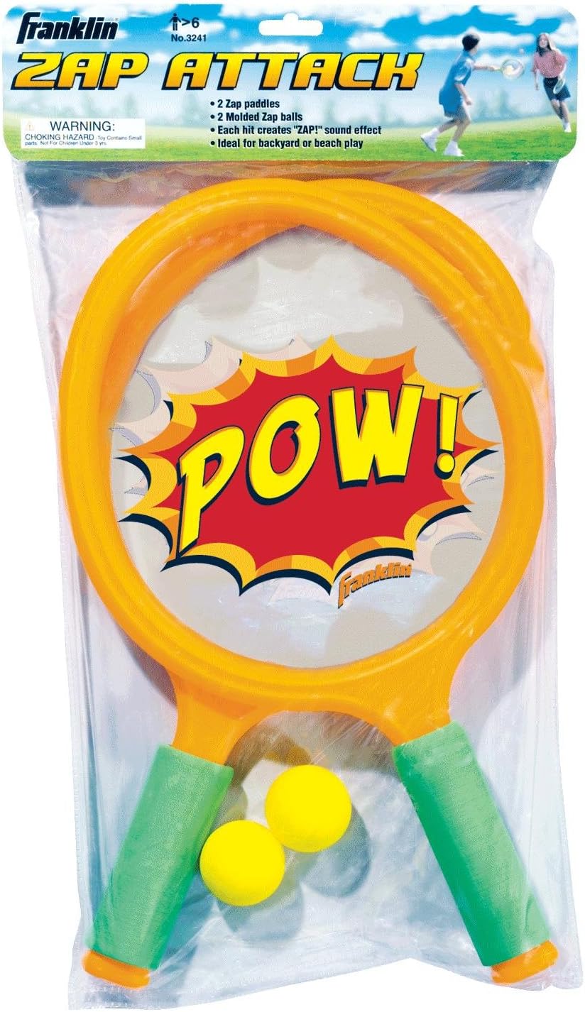 Franklin Sports Zap Attack Paddleball Set Paddleball