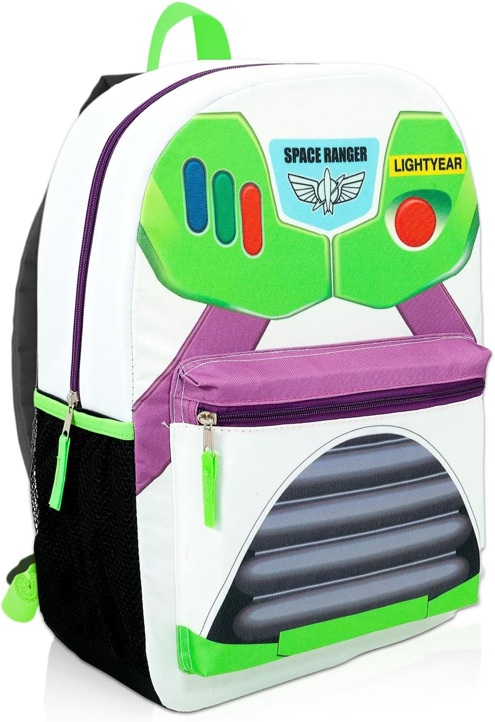 Disney Toy Story Backpack and Lunch Box Set - Bundle with 16" Buzz Lightyear Backpack, Woody Lunch Box, Water Bottle, Stickers, More | Toy Story School Bag for Kids