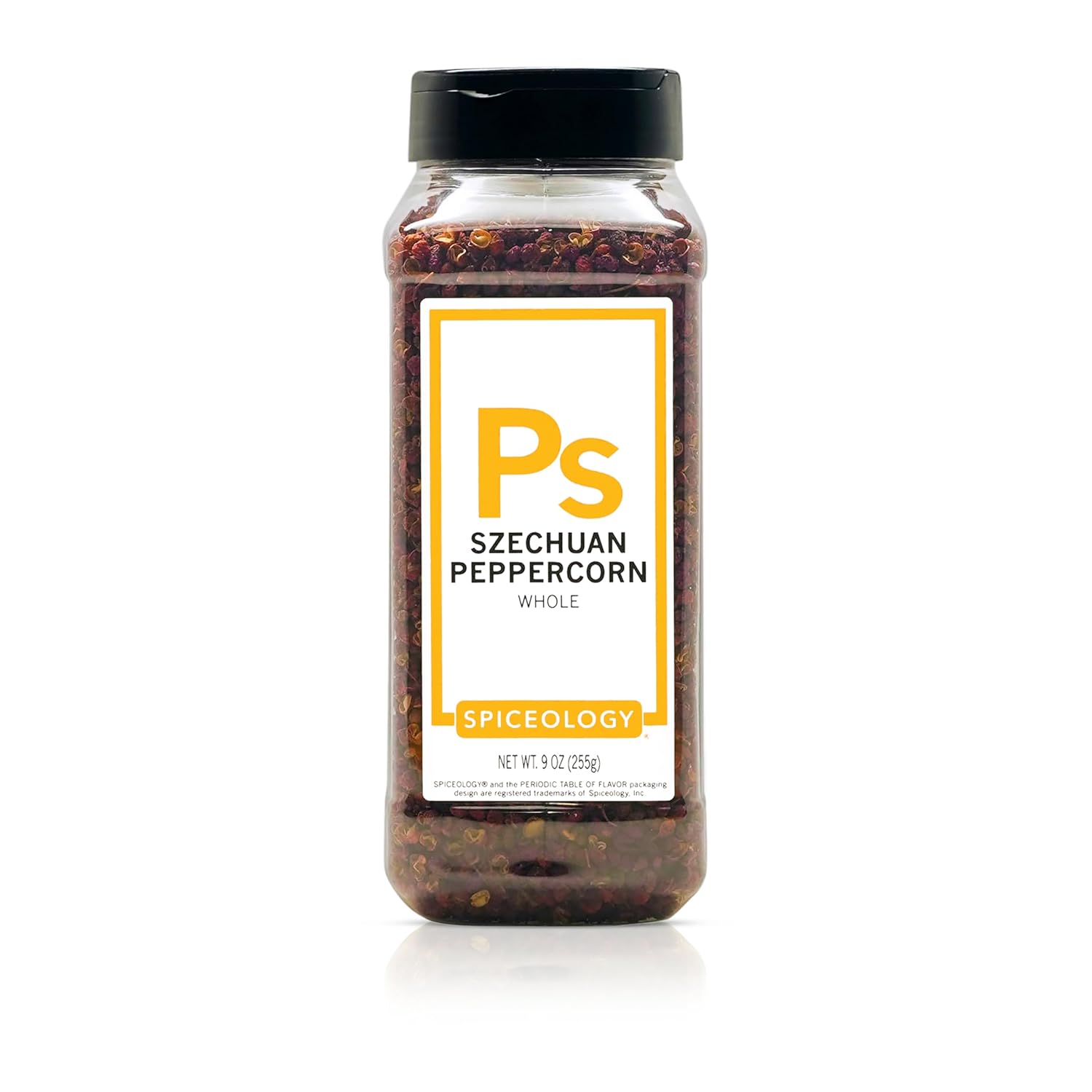 Spiceology – Whole Szechuan Peppercorn – Citrus, Floral & Numbing Spice – Perfect for Chinese & Sichuan Cuisine, Stir-Fries, Sauces & Rubs – Adds Tingling Heat & Bright Flavor – Freshly Packed & Chef-Trusted – 9 oz