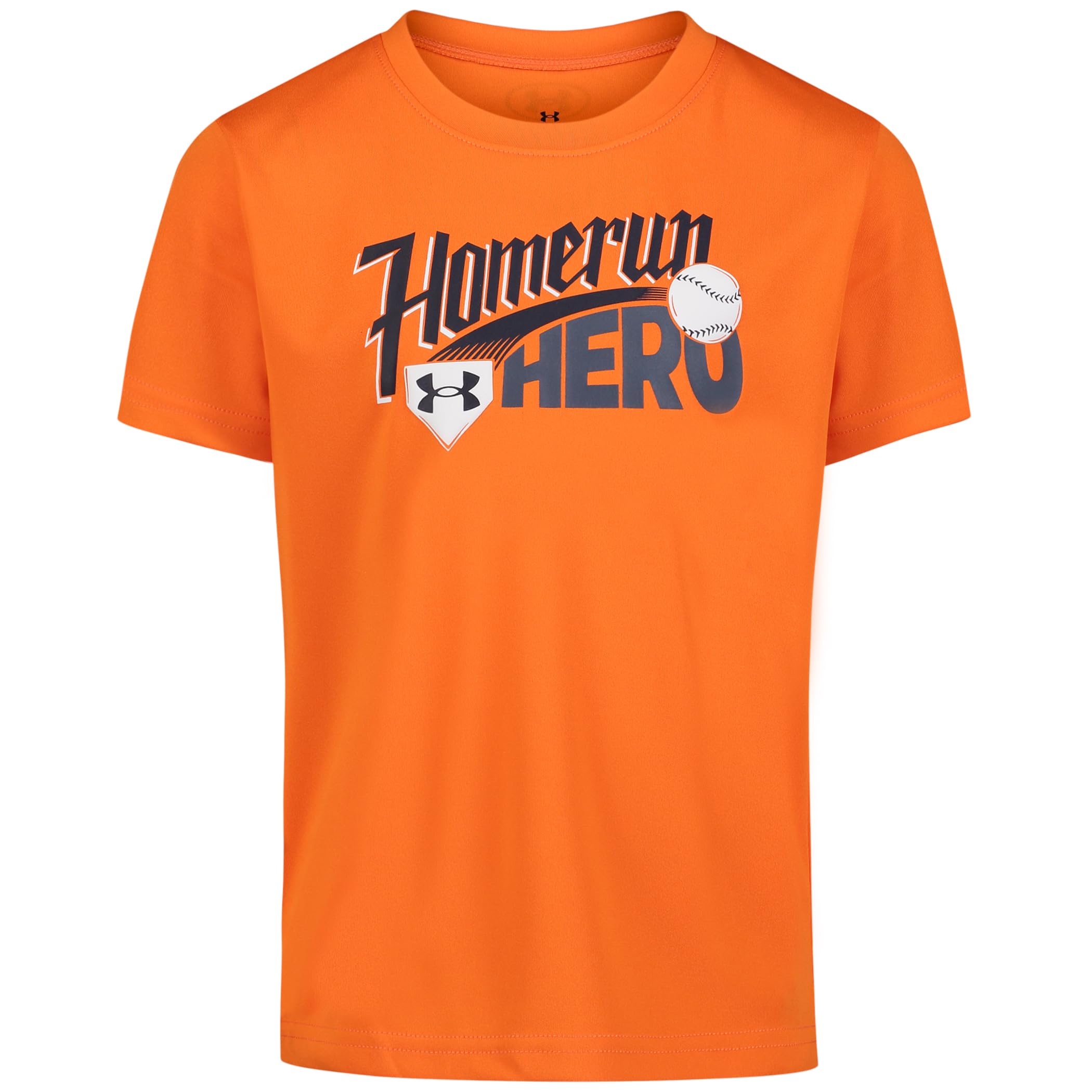 Under Armour Boys' Short Sleeve Baseball Graphic T-Shirt, Lightweight &amp; Breathable, Relaxed Fit
