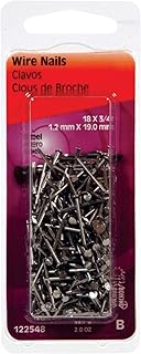 Bright Wire Nails, 3/4-In. x 18, 2-oz.