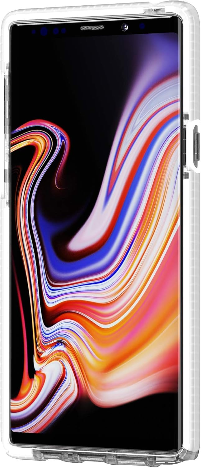 Suреr Sаlе 🛒 tech21 Evo Edge Phone Case with 12ft Drop Protection for Samsung Galaxy Note9 - Clear/White 🔥 tech21 Evo Edge Phone Case with 12ft Drop Protection for Samsung Galaxy Note9 - Clear/White