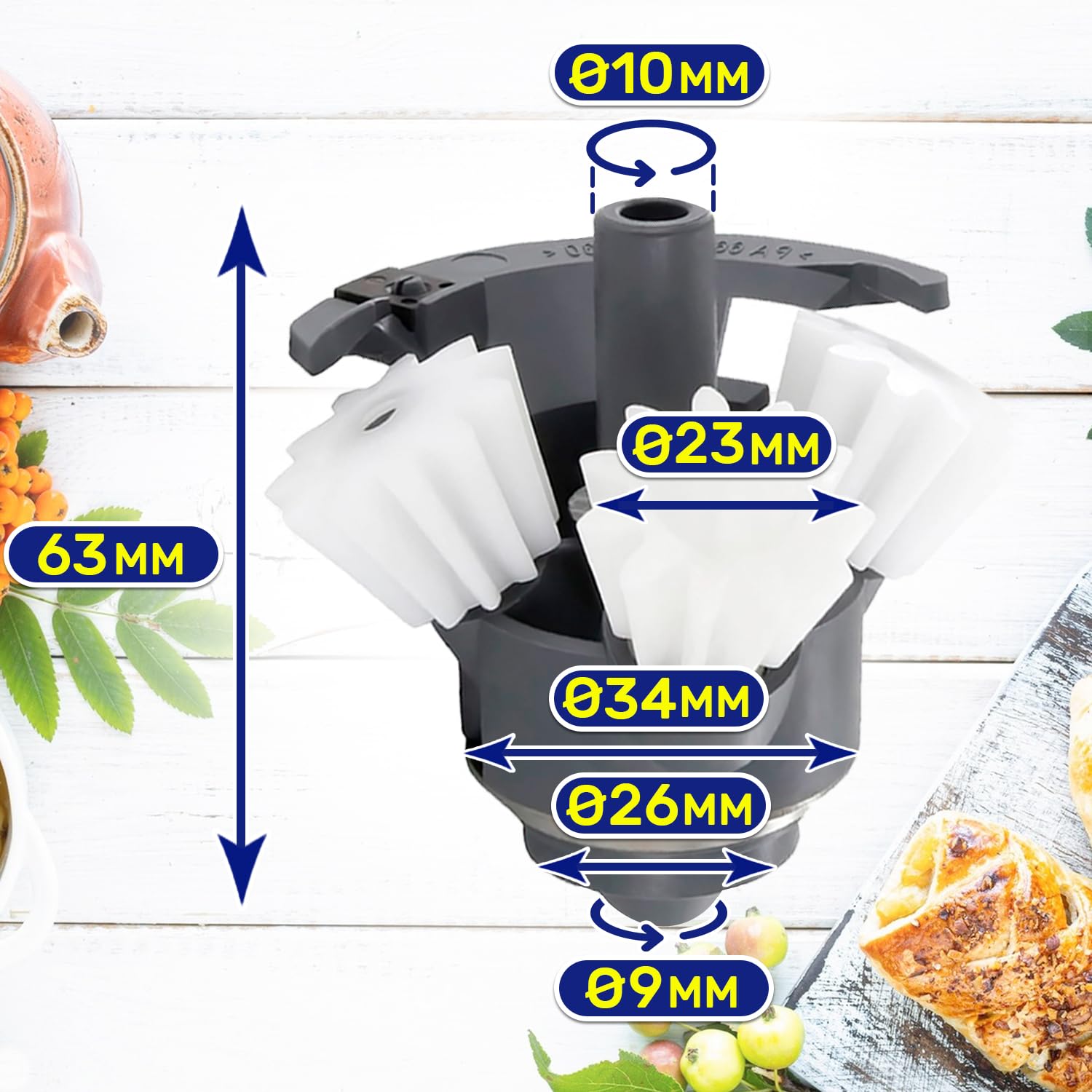 Boîte de vitesses complète Kenwood pour robot de cuisine AS00002920
