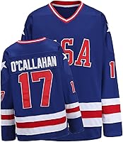 PRIMITAS USA 1980 Olympic Team Hockey Jersey - Stitched Letters & Numbers, Breathable Poly Mesh, S-XXXL